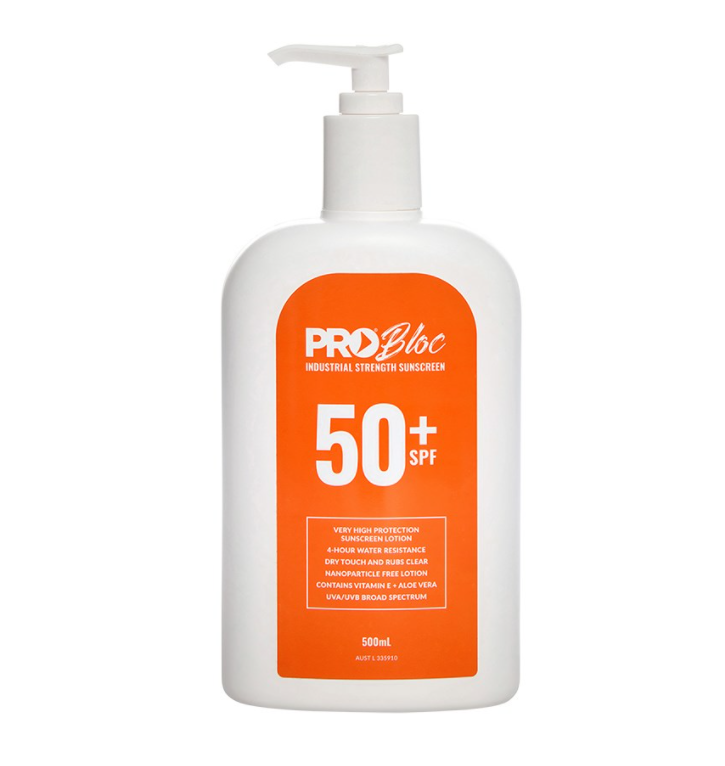 PPE - SUNSCREEN SPF 50+ PUMP BOTTLE 500ML